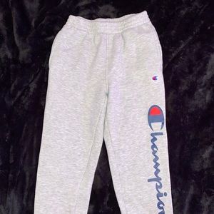 Grey champion sweatpants